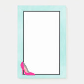 Post-it® Stiletto rose chaud (Devant)