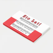 Post-it® Sto Lat ! Chanson (Incliné)