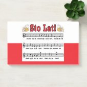 Post-it® Sto Lat ! Chanson Avec Beer Mugs (Bureau)