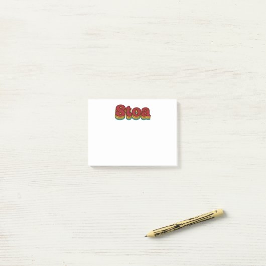 Post-it® Stoa Post Notes (Sur un bureau)
