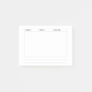 Post-it® Storyboard sticky notes