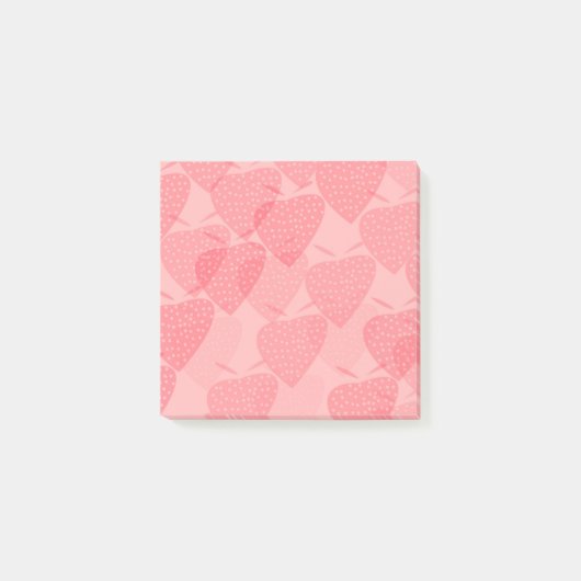 Post-it® Strawberry Post it Notes (Devant)