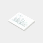 Post-it® Stroke Skyline de Seattle (Incliné)