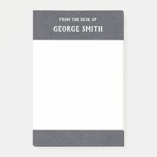 Post-it® Style Blackboard du bureau de Po personnalisable (Devant)