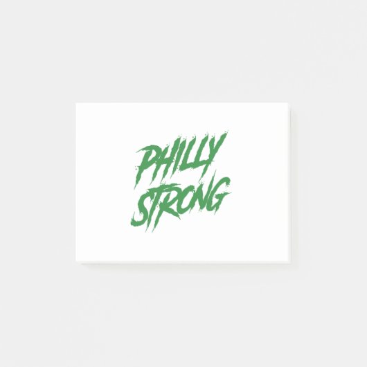 Post-it® Style de graffiti Philly Strong (Devant)