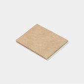 Post-it® Style de papier kraft rustique simple (Incliné)