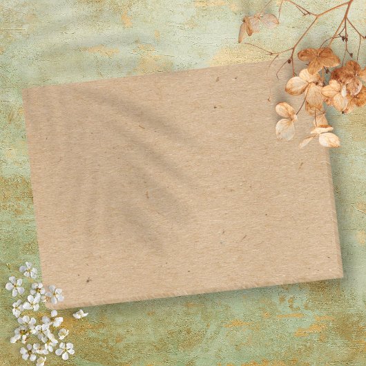Post-it® Style de papier kraft rustique simple
