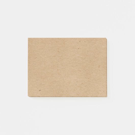 Post-it® Style de papier rustique simple Kraft (Devant)