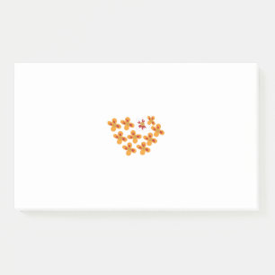 Post-it® Style Décoratif, Orange Mouillé, Rouge Cornell