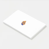 Post-it® Style Décoratif, Vert Bleu Foncé, Bataille (Incliné)