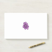 Post-it® Style Fille, Aubergine Légère, Cèdre Blanchi (Sur un bureau)