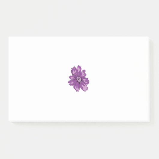 Post-it® Style Fille, Aubergine Légère, Cèdre Blanchi (Devant)