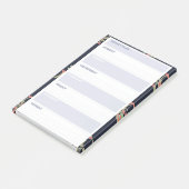 Post-it® Style planificateur Floral Weekend (Incliné)