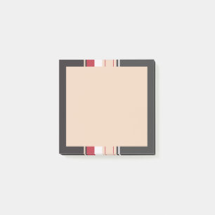 Post-it® Style rétro gras Stipes