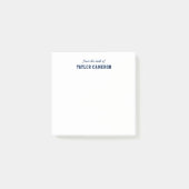 Post-it® Style Sportif Universitaire De La Part De (Devant)