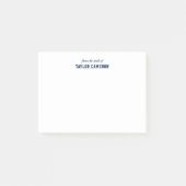 Post-it® Style Sportif Universitaire De La Part De (Devant)