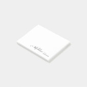 Post-it® Style tendance moderne moderne Script de fille Noi (Incliné)