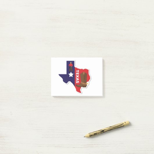Post-it® Style Texas (Sur un bureau)