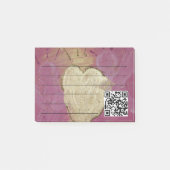 Post-it® stylisangel of lowwith qr code (Devant)