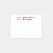 Post-it® Stylo rouge de Proofreader obsédé (Devant)