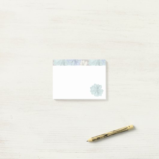Post-it® Succulents Art Pattern  (Sur un bureau)