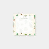 Post-it® Succulents et cactus illustrés mignons (Devant)