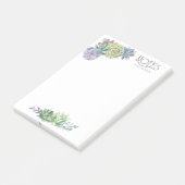 Post-it® Succulents et Mariage étincelant ID515 (Incliné)