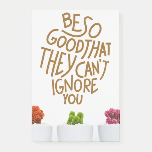 Post-it® Succulents Soient Si Bons Qu'Ils (Devant)