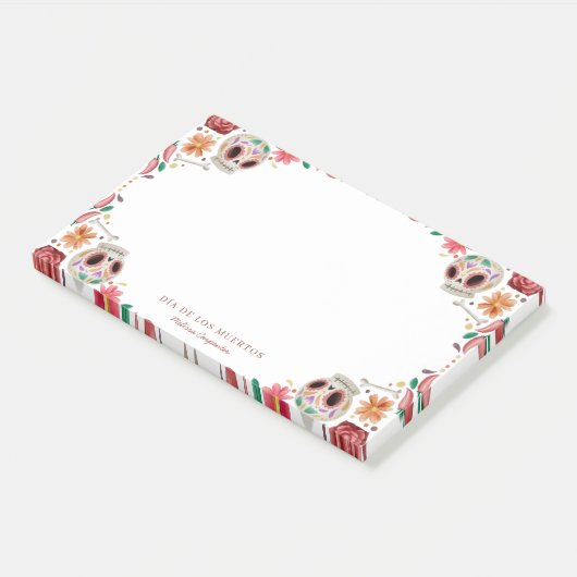 Post-it® Sugar Skulls Día de los Muertos Thème (Incliné)