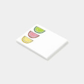 Post-it® Sugary Fruit Slice Candy Lemon Lime Slices Poster (Incliné)