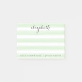 Post-it® Suite de papeterie Pastel Green et Grey pour femme (Devant)