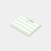 Post-it® Suite de papeterie Pastel Green et Grey pour femme (Incliné)