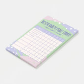 Post-it® Suivi Hebdomadaire (Incliné)