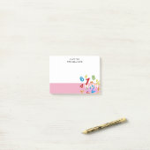 Post-it® Sujet mathématique qui compte la citation mathémat (Sur un bureau)