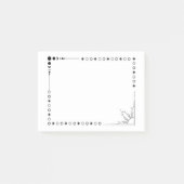 Post-it® Sun et lune publient des notes (Devant)