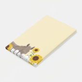 Post-it® Sunflowers' et Donkey (Incliné)