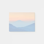 Post-it® Sunset Mountains Abstract (Devant)