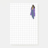 Post-it® Sunshine Glory - Art noir créatif artisanal (Devant)