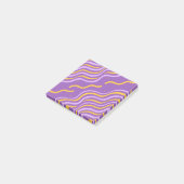 Post-it® Super bande de violet jaune  printemps Abstrait (Incliné)