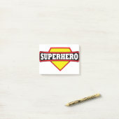 Post-it® Superhero (Sur un bureau)