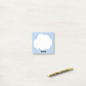 Post-it® Superhero Comic Speech Bubble PEUT MODIFIER LA COU (Sur un bureau)