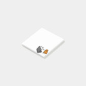Post-it® Sur Mon Ordinateur Drôle Mème De Chat Orange (Incliné)