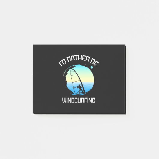 Post-it® Surfer Plutôt Plutôt La Planche À Voile (Devant)