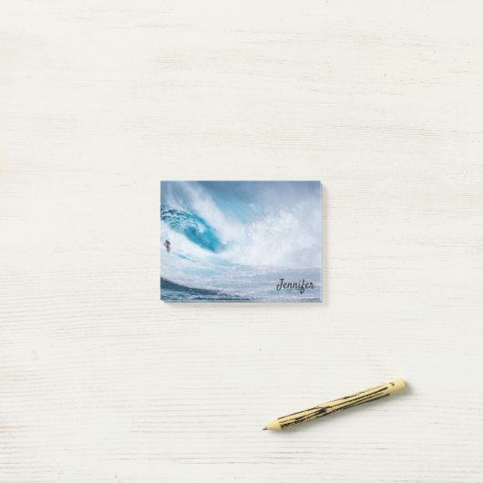 Post-it® Surfs Up Surboard do-it-yourself Nom Accueil (Sur un bureau)