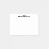 Post-it® Surpensateur professionnel, Drôle, Witty, Personna (Devant)