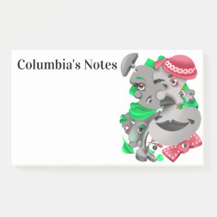 Post-it® Surreal Puzzle fait face à des notes collantes