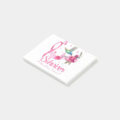 Post-it® Survivant Hummingbird Ribbon Cancer du sein (Incliné)