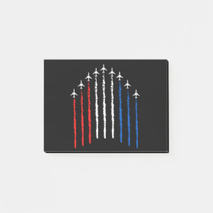 Post-it® Survol de l'armée de l'air le 4 juillet