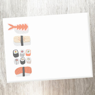 Post-it® Sushi Nigiri Maki Roll Japonais Art alimentaire