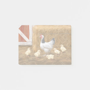 Post-it® Sussex Chicken Mama Hen et Chicks